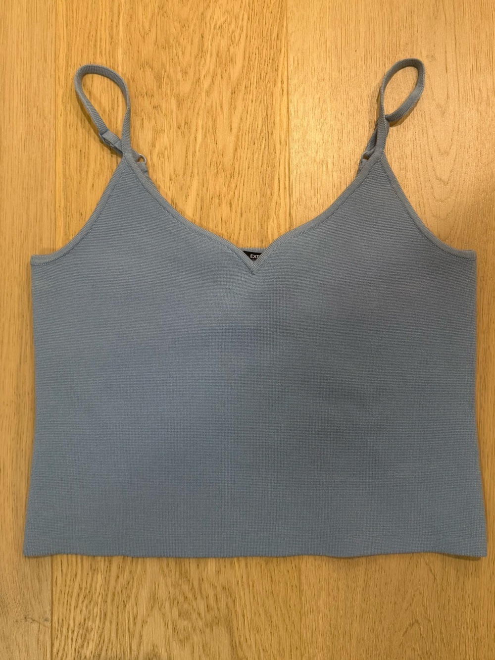 NWT Express Light Blue Body Contour Tank